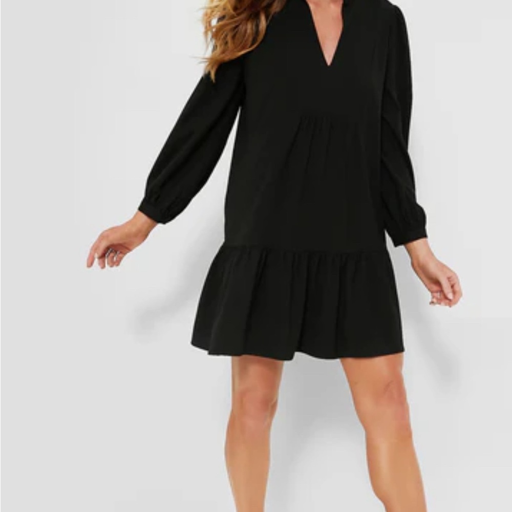 Tuckernuck Black Long Sleeve Dress